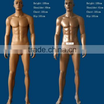 lifelike male athletic muscle mannequin for JackJones