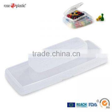 PP transparent PVC clear PE colored square or rectangular small plastic packaging box for hotel articles set Consumer Box CB