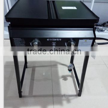 KEYO CLASSIC two burners gas bbq grill with foldable plate