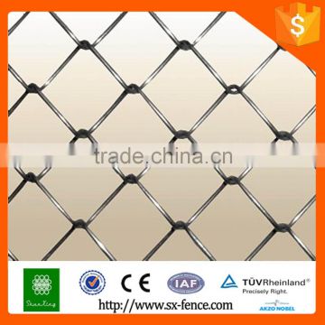 Galvanized chain link fence / temporary construction chain link fence