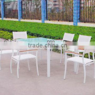 Fashionable aluminum Garden Table and Chair