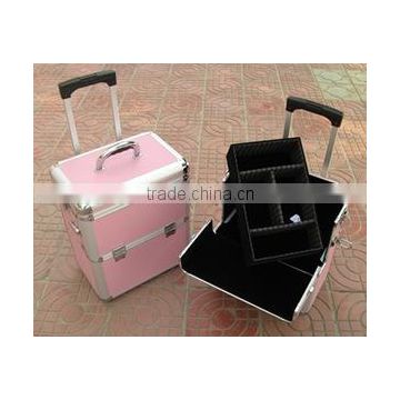 Pink trolley case