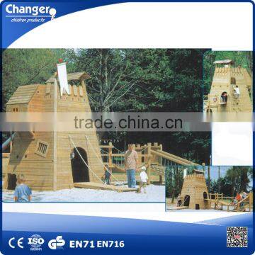 Wooden Outdoor Playground Equipment