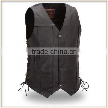 women leather vests