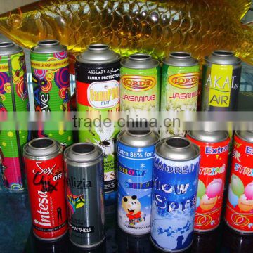 Tin Can for aerosol spray
