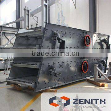 Zenith sand sieve crusher screen price with large capacity