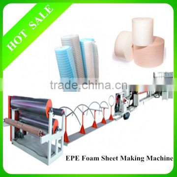 high quality epe foam sheet machine