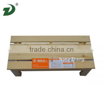 Factory price cheap small wooden stool,wooden step stool chair for sale