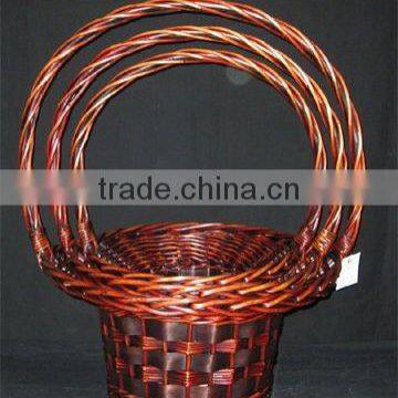 decorative willow gift basket wholesale