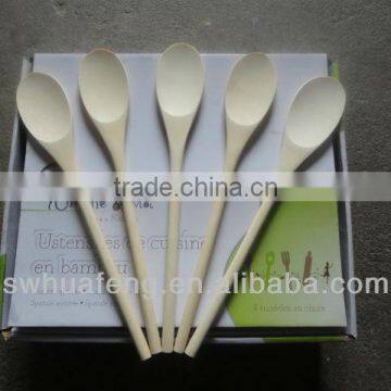 2016 bamboo kitchen utensil with round handle