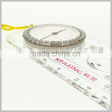 Shanghai Kearing plastic military compass for soldier to guide the way # KMC-1