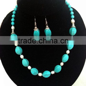 Craft Kallaite Jewelry Set With Alloy Accessories Fashion Jewelry
