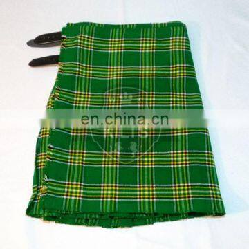 Wholesale Irish National Tartan Clan Kilt 5 Yards and 8 Yards