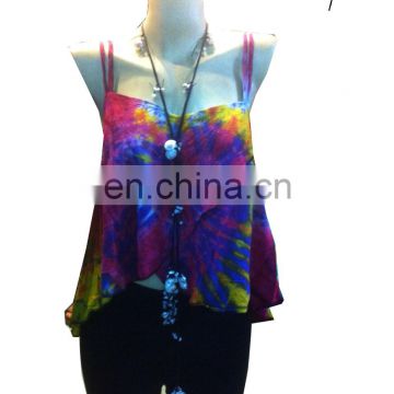 Wholesale cheap colorful spagetti shirt and tie dye color combinations