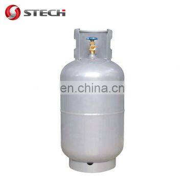 Empty steel material lpg bottle prices sale lpg gas cylinders 12kg