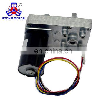 low rpm brushless dc motor with flat gearbox high torque for electric valve