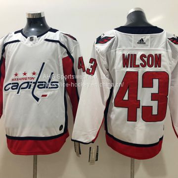 Washington Capitals #43 Wilson White Jersey