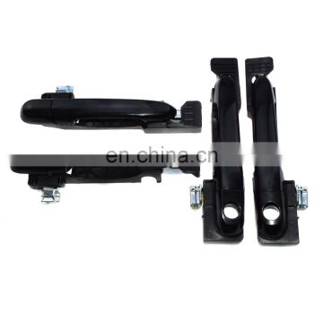 4 X Outer Textured Black Door Handle FOR Hyundai Accent 06-10  826501E000