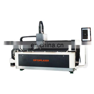 High precision Fiber Laser Cutting Machine For Metal Plate Metal Tube Cutting