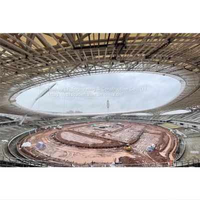 Xuzhou LF steel prefabricated space frame stadium roof