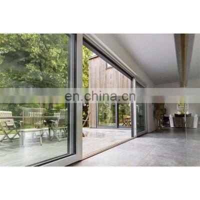 Customized home balcony exterior glazed low-e triple glass sliding door