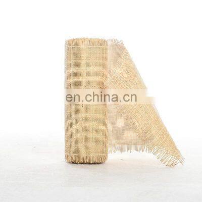 Original Agriculture Washable Octagonal Knitting Rattan Cane Webbing Bleached Rattan For Export