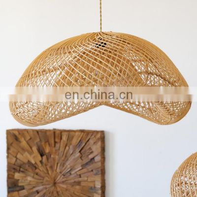 BALI STYLE Rattan Lampshade rattan pendant light wicker ceiling light decor made in vietnam