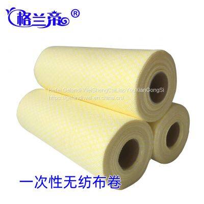 Grande 40*22cm Disposable Non-woven Kitchen Cleaning Cloth Domestic Cleaning Dishwashing Cloth Scouring Pad