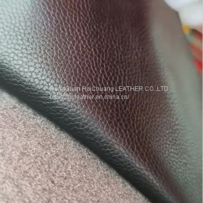microfiber leather Litchi grain