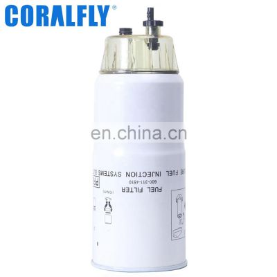 Fuel Filter Water Separator Cartridge 6003194540 600-319-4540 For Komatsu Filter