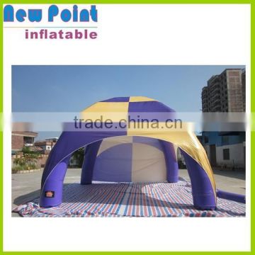 factory sale cube 4 legs inflatable camping tent for sale