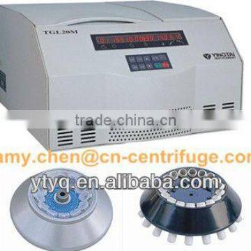TGL20M table top high speed refrigerated centrifuge