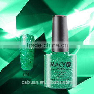 long lasting big discount hot uv gel lacquer 7.3ML gelpolish gel with 160 kinds of color and MSDS certification