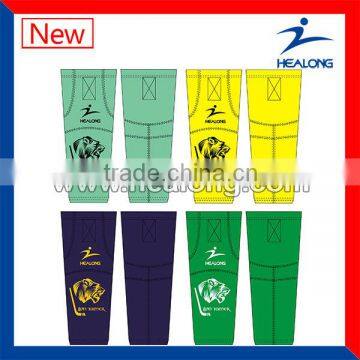 Hot Sale Sublimation Printing Multi-color Ice Hockey Socks With embroidery