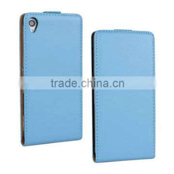 Fashion For Sony Z3 Flip Genuine leather cover case