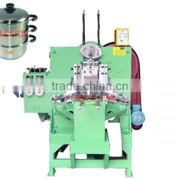 Stainless pot ear handle machine