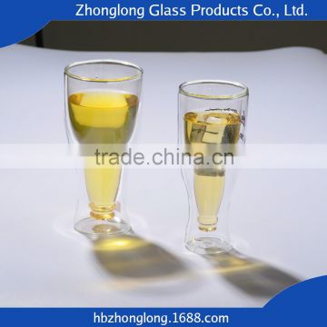 Alibaba New Products Transparent Food Grade Russian Glass Tea Cups