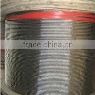 316 7x7 stainless steel wire rope/steel cable