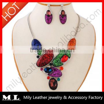 Hot sell fashion jodha akbar jewelry set custom MLJS 01