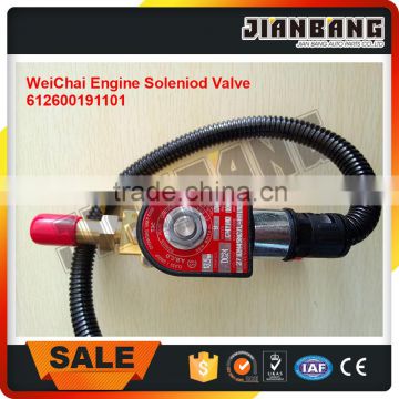 SINOTRUK HOWO truck parts: WeiChai .CNG Engine Soleniod Valve. 612600191101