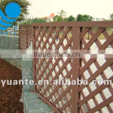 Cheap and ecofriendly WPC solid yard fencing