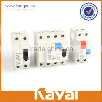 Custom made residual current circuit breaker 3p n 100a