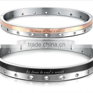 Bangle for ashes steel bangle engravable stainless steel bangle Manufacturer & Factory & Supplier
