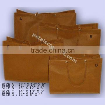 Cotton Cord Handle Non Woven Shopping Bag