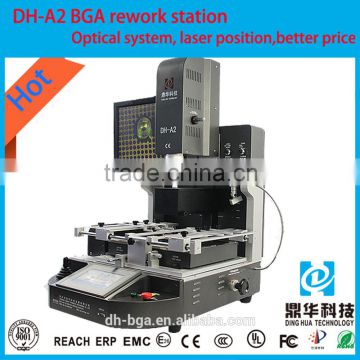 good quality competitive price Dinghua DH-A2 automatic bga rework machine with laser and CCD camera system