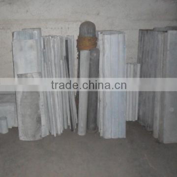 Industrial resistance to erosion thermocouple protection silicon nitride pipes