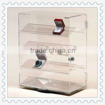 lockable jewelry exhibition stands