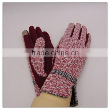 Hebei Cute Design Children Mitten Gloves Winter Knitted