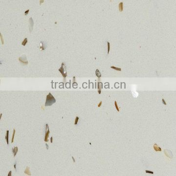 Artificial marble-Cowry white