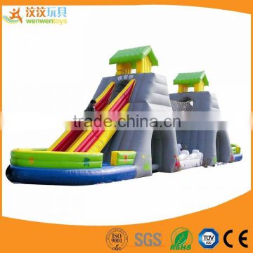 Towable Water Slide Inflatable Water Toys water park slides for sale
